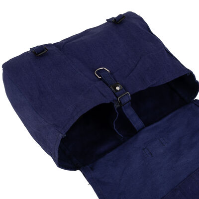 Romanian Shoulder Bag | Navy Blue, , large